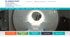 Desktop Screenshot of drarindamghosh.com
